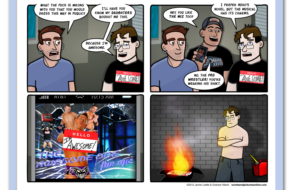 True Tales Of The Fashion Police, The Miz, WWE, Hello I'm Awesome