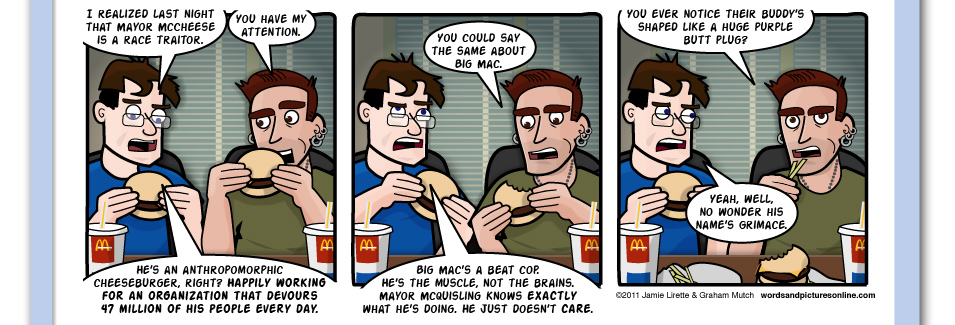 Sonderkommando McCheese, Mayor MCCheese, McDonalds
