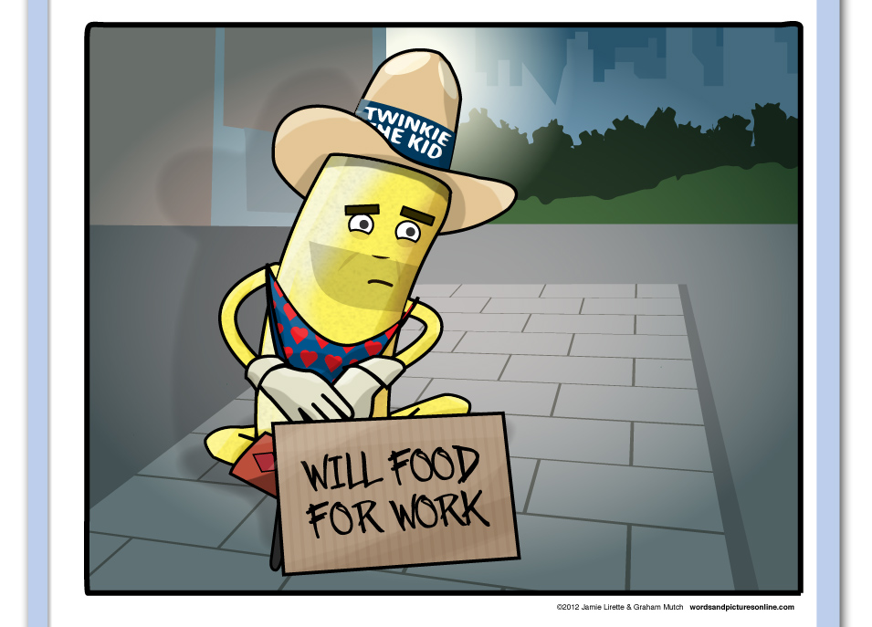 The Hostess With The Leastest, Hostess, Bankrupt, Twinkie