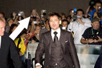 Brad Pitt with Calista